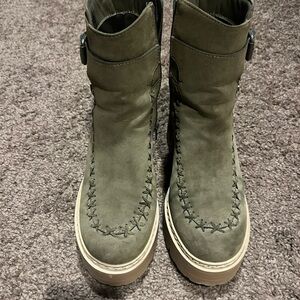 MIA Olive Combat Boots